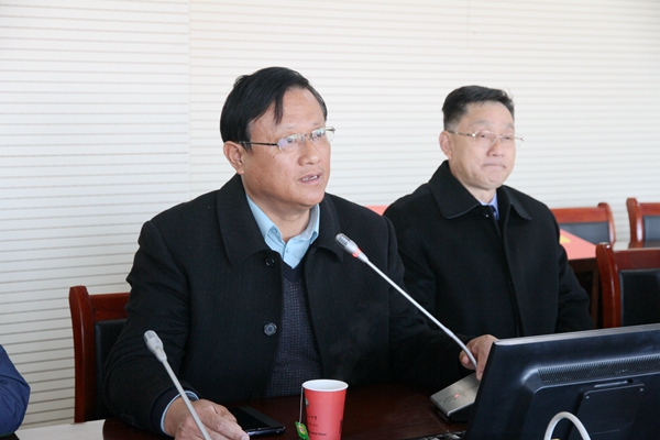 芜湖亚博网站有保障的党委书记、校长李平讲话.JPG
