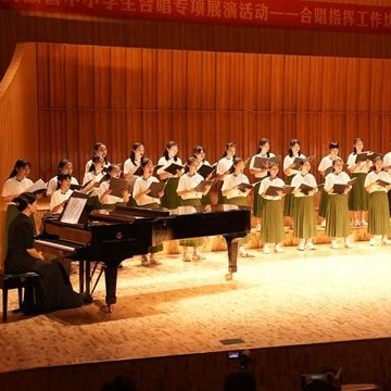 少年宫合唱团代表芜湖市参加安徽省合唱专项展演活动